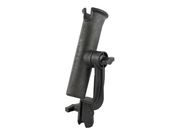 RAM Tube Fishing Rod Holder with Revolution Ratchet and Socket Arm