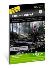 Calazo Tampere Orivesi retkeilykartta tyvek